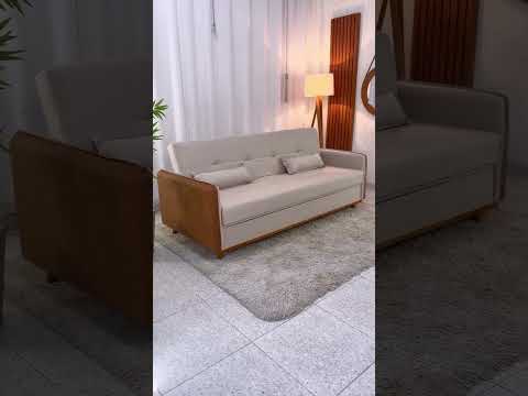 SOFAR CAMA C/BAÚ IPANEMA  - video