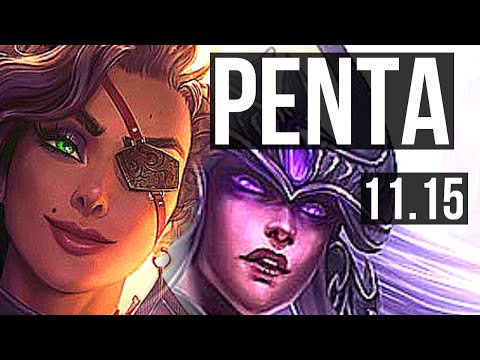 SAMIRA & Pyke vs SYNDRA & Trundle (ADC) | Penta, Legendary, 300+ games | EUW Master | v11.15