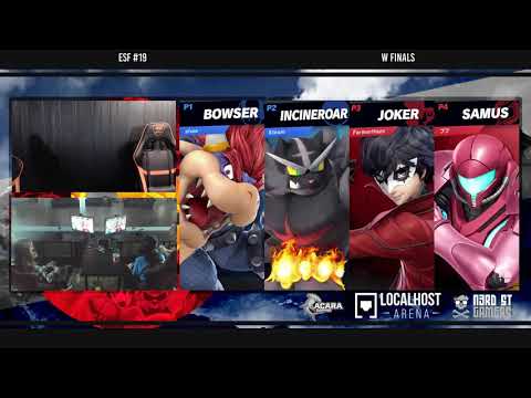 Elite Smash Friday #19 - AcaRa|Shoe + Steam Vs. AcaRa|Mellow + Pink Menace - Winners Finals