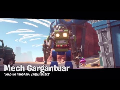 Garden Ops, Mech Gargantuar boss fight!! (PvZ Battle for Neighborville)