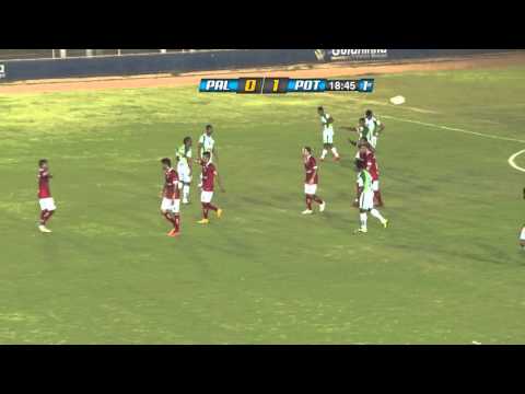Palmeira 0 x 3 Potiguar - Campeonato Estadual 2016 Primeiro Tempo