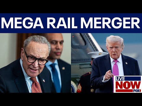 Video | Schumer slams proposed mega rail merger