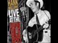 NOBODY'S LONESOME FOR ME  by  HANK WILLIAMS - { Opry }