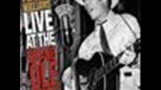 NOBODY&#39;S LONESOME FOR ME  by  HANK WILLIAMS - { Opry }