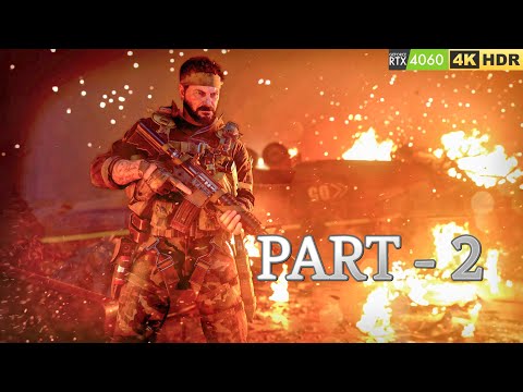 Call of Duty Black Ops Cold War Gameplay Walkthrough Part 2 | No Cinematics | 4K 60FPS | 4060 RTX