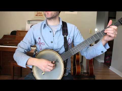 Little Maggie- Old Time 2 Finger Banjo Tutorial