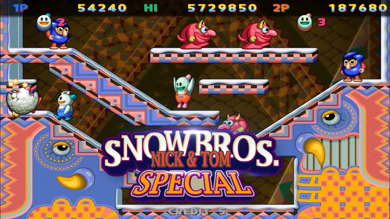 Snow Bros Game Free Download PC Version