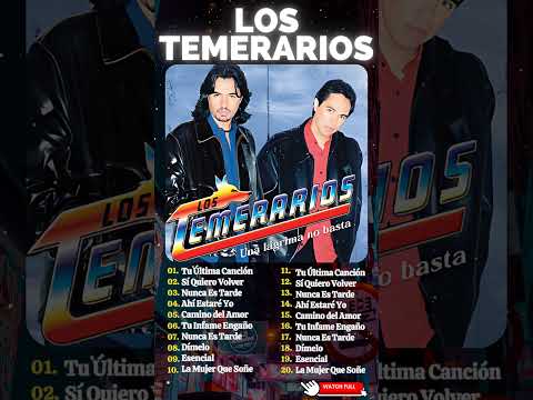 LOS TEMERARIOS VIEJITAS ROMANTICAS 2024 ~ Enamorado de Ti #shorts #lostemerarios