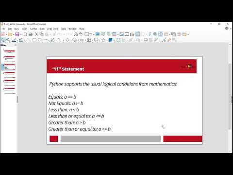 Python For Beginners Lesson 5 If Conditional Statement And While Loop