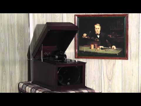 Edison blue amberol cylinder 4134 - Our Director March by Conway's Band