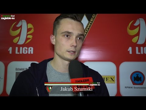 Jakub Szumski po meczu z Chojniczanką