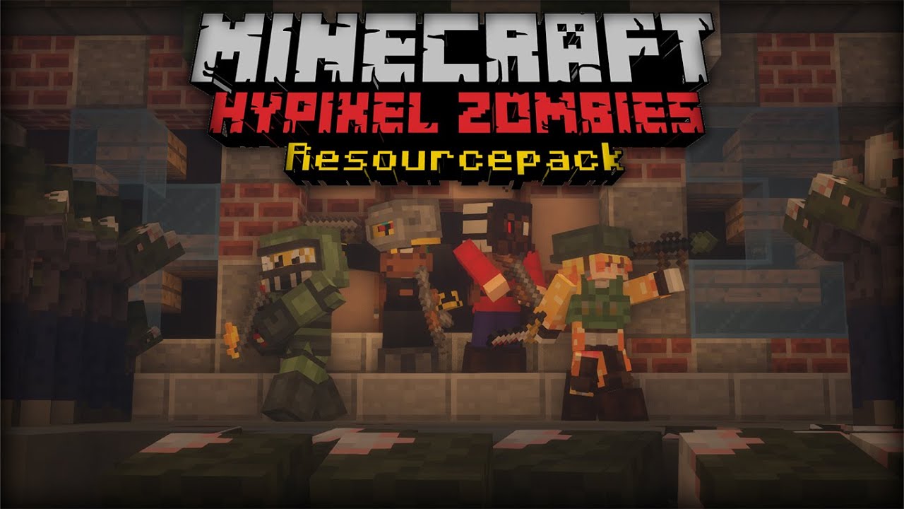 Hypixel Zombies Resource Pack | 1.8.9 Version Minecraft Texture Pack