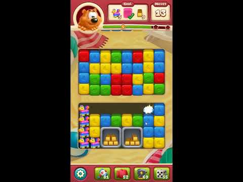 Toon Blast Level 3056 - NO BOOSTERS 🐻🐺🐱 | SKILLGAMING ✔️