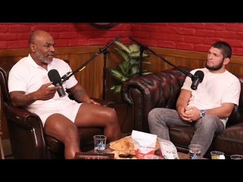 Mike Tyson and Khabib reacts on Khabib wrestling with bear.....