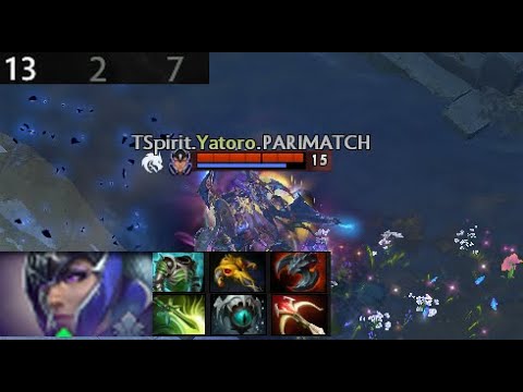 Yatoro - Luna | Team Spirit vs PSG.LGD  (game 2) Playoff| The International 2021