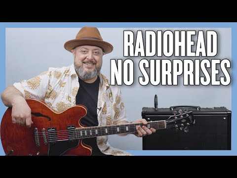 Radiohead No Surprises Guitar Lesson + Tutorial