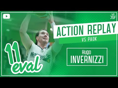 Hugo Invernizzi, 11 d'éval face au PAOK