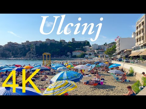 Ulcinj 🌊 Montenegro 🇲🇪 4K Walking Tour - with Captions