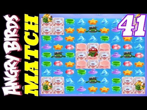 Levels 131 132 133 134 - Angry Birds Match - Gameplay #41