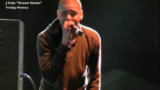 J Cole "Grown Simba" High Quality Video at USF BullStock 2010 Live Performance