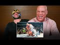 Kurt Angle Rey Mysterio Watch Their SummerSlam Classic WWE Playback