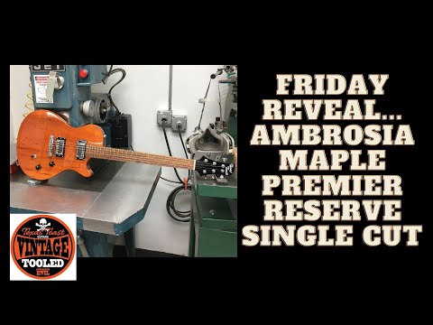 Texas Toast Ambrosia Maple Premier Reserve Single Cut 2021 Translucent Orange image 10