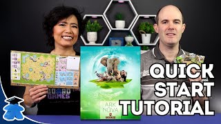 Ark Nova - Board Game Tutorial. Start Playing in 13 Minutes