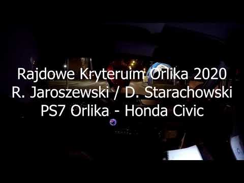 Rajdowe Kryterium Orlika SKJS - R. Jaroszewski / D. Starachowski - PS7 Orlika - Honda Civic