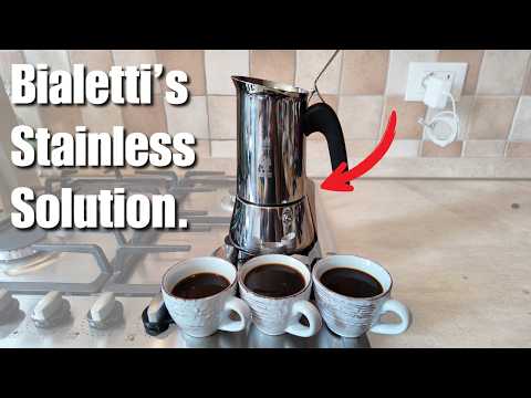 Bialetti Venus Stainless Steel Moka Pot - Quick Look