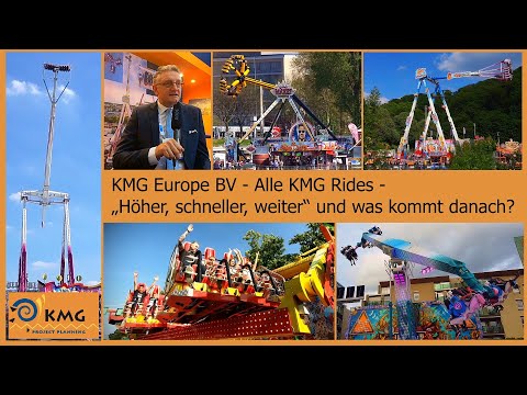 Kirmes Reportage - KMG Europe BV - Alle KMG Rides - „Höher, schneller, weiter“ und was kommt danach?