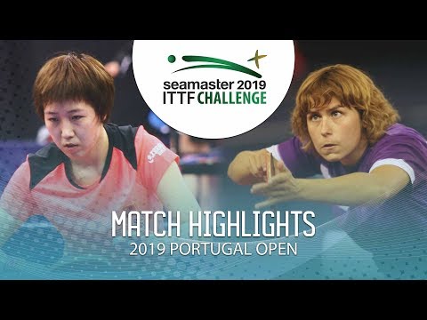 Yang Huijing vs Stefanie Christensen | 2019 ITTF Challenge Plus Portugal Open Highlights (Pre)