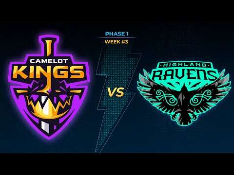 SMITE Pro League Season X: Phase 1 Week 3 Camelot Kings Vs Highland Ravens
