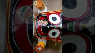 3D Jagannath idol making from cardboard / #shorts #youtubeshorts #purijagannath #rathyatra #artcraft