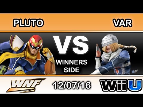 WNF 4.6 - FAD | pluto (Captain Falcon, Mewtwo) Vs. Var (Sheik) Winners Side - Smash Wii U