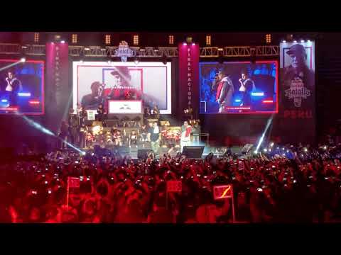 Aczino y Jota - Exhibición Freestyle - Final Nacional Peru 2018 - RedBull #BatalladelosGallos