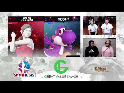 Smash Ultimate: Nunu (Ganondorf, Wii Fit Trainer) V Sloth (Yoshi) - Synthesis 24 Tournament SSBU