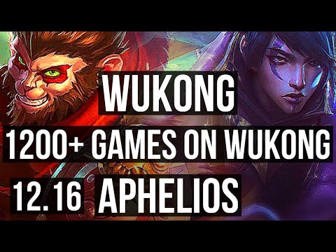 WUKONG & Zilean vs APHELIOS & Nautilus (ADC) | 3.4M mastery, 1200+ games | KR Master | 12.16