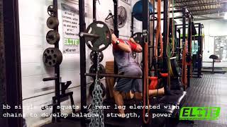 Single Leg Squats for Athletes