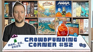 Crowdfunding Corner #52 // Formaggio, LUDOS, Keyside, and more! (March 28, 2025)