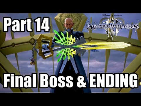 Kingdom Hearts 3 [PS4 PRO] English Walkthrough Part 14 - Final Boss Fight & ENDING (No Commentary)
