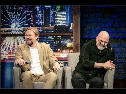 Nauris Brikmanis un Māris Martinsons par Dziļi Violets filmu | Pusnakts šovs septiņos | S06E12