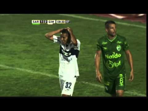 Trípodi, fenomenal. Sarmiento 1 - Gimnasia 2. Fecha 3. Primera División 2016.