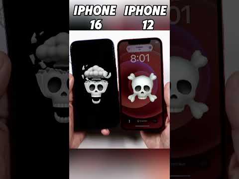 iPhone 16 vs iPhone 12 ⚡ Ultimate Speed Test! Which iPhone Reigns Supreme? 🚀 #Shorts#viralvideo