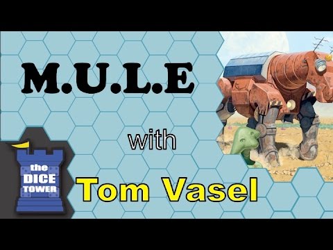 Dice Tower Reviews: M.U.L.E. The Board Game