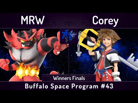 BSSP # 43 | MRW (Incineroar) vs Corey (Sora) | Winners Finals | SSBU Ultimate Tournament