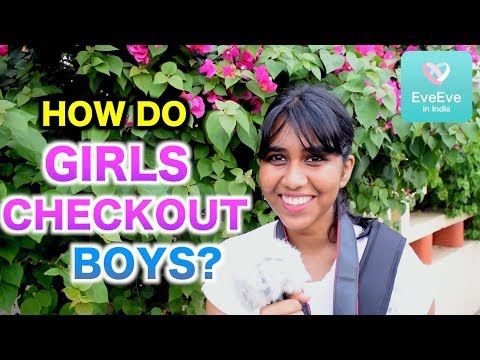 How do Girls Checkout Boys?【EveEve】