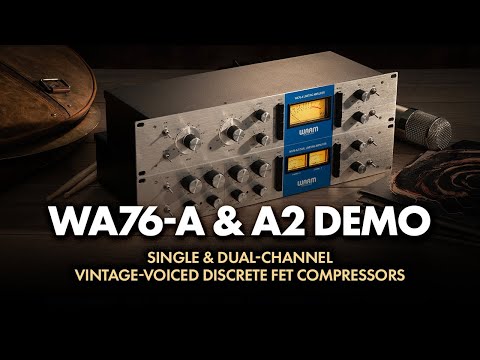 Warm Audio WA76-A Single-Channel Vintage-Voiced Discrete FET Compressor 2020 - Present - Silver image 10
