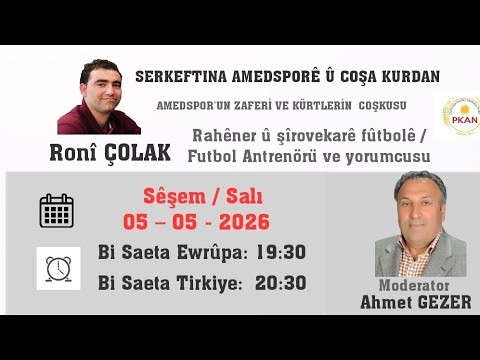 SERKEFTINA AMEDSPORÊ Û COŞA KURDAN / AMEDSPORU'UN ZAFERİ VE KÜRTLERİN COŞKUSU