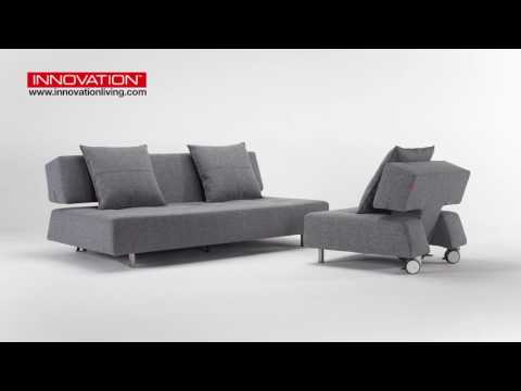 Long Horn Deluxe Excess Sofa Bed by Innovation