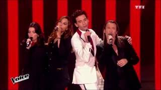 Mika, Zazie, Jenifer &amp; Florent Pagny - Rue de la Paix | The Voice France 2015 | Blind Audition